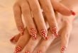Latest Sakura Eid Nail Designs 2012 For Girls