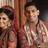 Amir Khan and Faryal Makhdoom Wedding Latest Pictures 2013