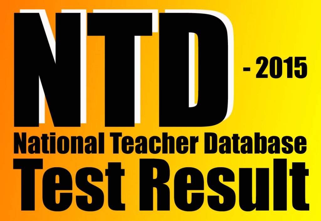 national teacher database test result