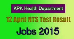 health department test result KPK