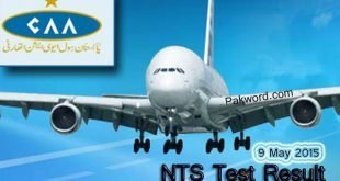 CAA NTS test result online
