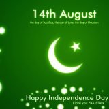 Happy independence 14 august day wallpapers