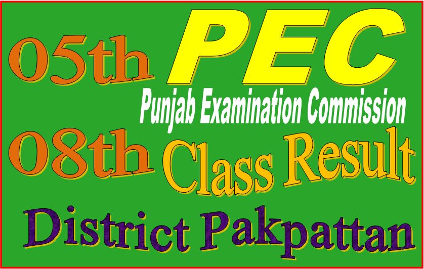 8 class result pakpattan