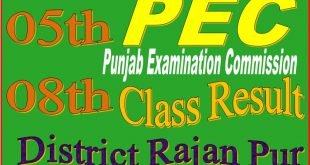 8 class result rajan pur