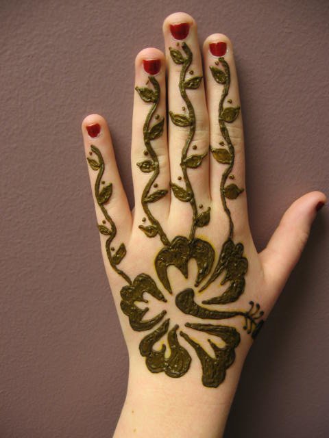 Full hand bridal mehndi design