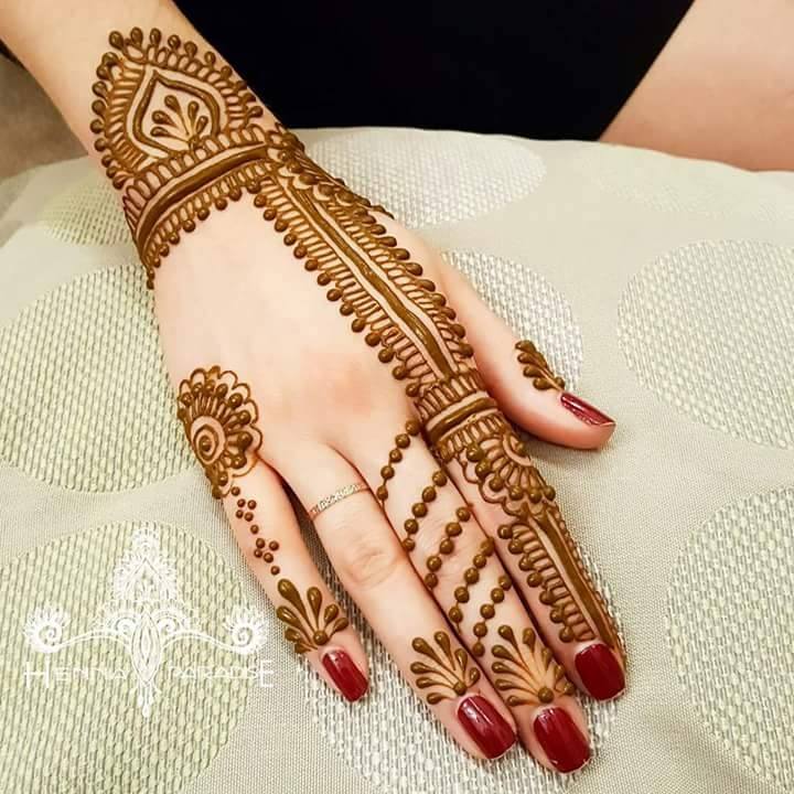 latest Hand Mehndi Design
