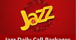 Jazz Net Package, Call Package Daily weekly Monthly