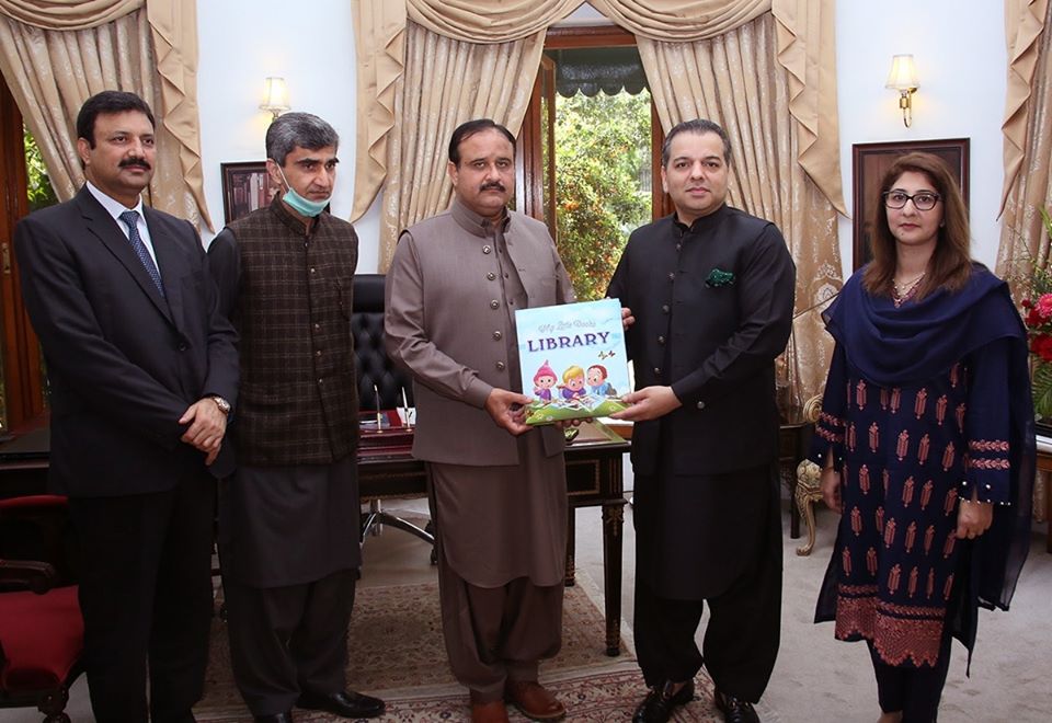 cm approved the new book for children in schools