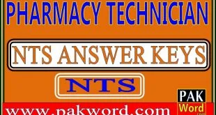 nts pharmacy technician answer keys