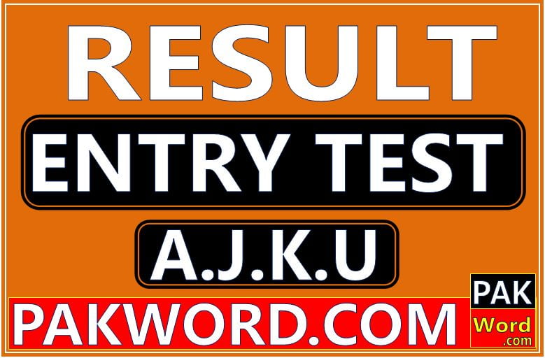 ajku admission test result