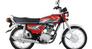 pictures of honda 125 new model red color