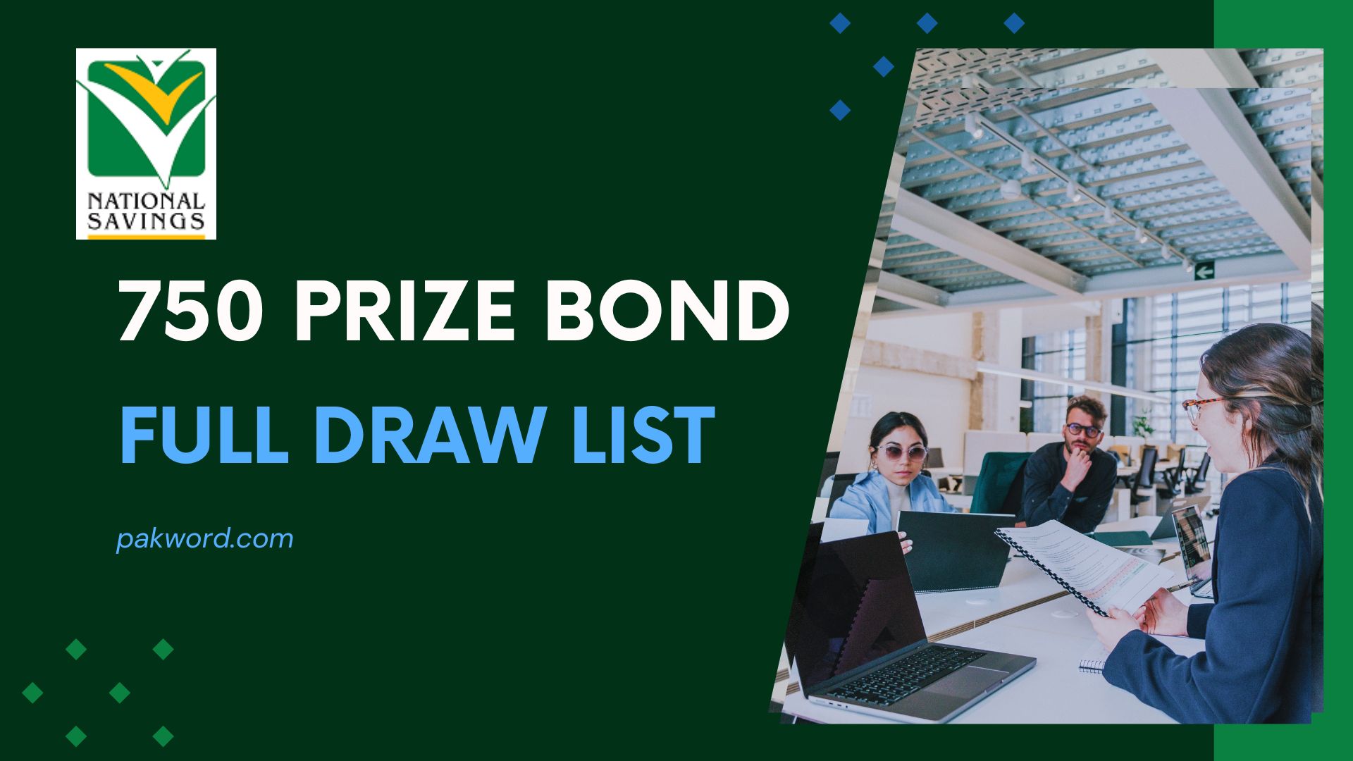 rs 750 prize bond draw list today by savings.gov.pk