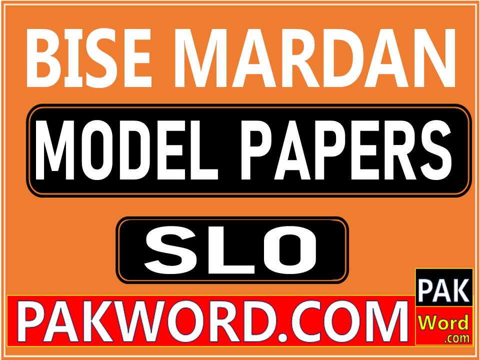 mardan board model papers
