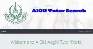 AIOU Tutor Search Online in Detail
