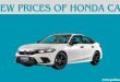 Honda Car Prices