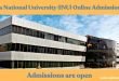 Iqra National University (INU) Online Admissions
