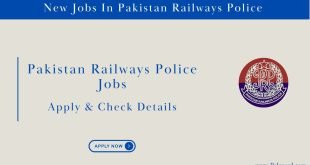 Pakistan Railways Police Jobs