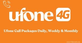 Ufone daily call packages