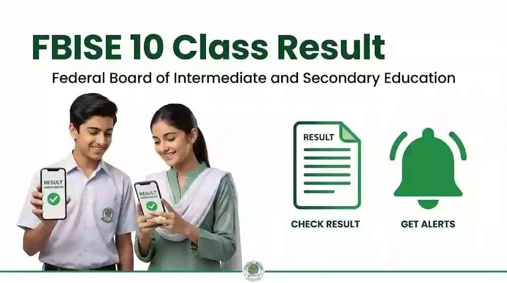 FBISE 10 class result Federal Board matric students