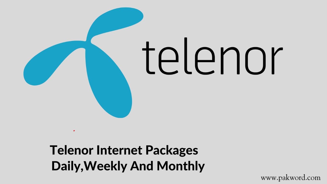 Telenor Internet Packages