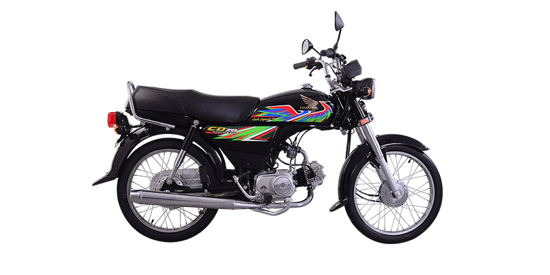 black color honda 70 2021 model