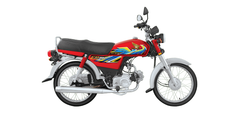 honda 70 2021model red color