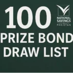 Rupees 100 Prize Bond Draw List online