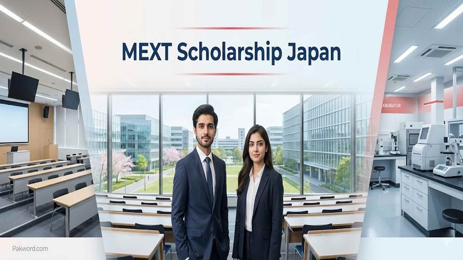 Pakistani students learning about MEXT Scholarship Japan