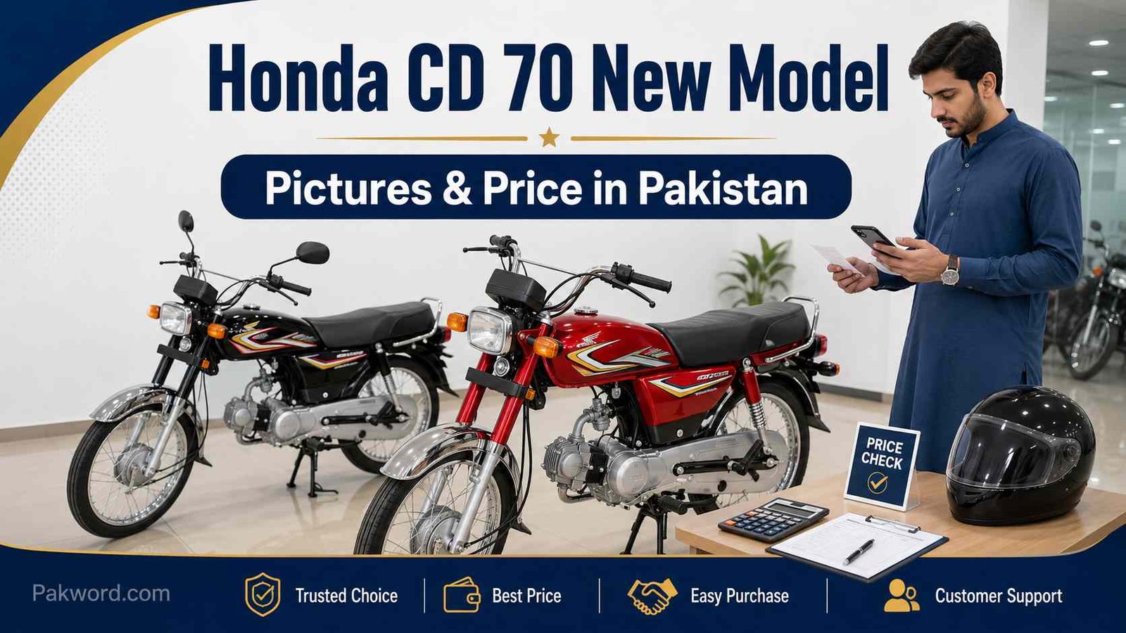 Honda CD 70 2026 Pictures and Price Pakistan