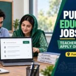 Pakistani candidates checking Punjab education jobs 2026 online