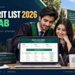 Pakistani graduates checking CTI Merit List 2026 Punjab on laptop